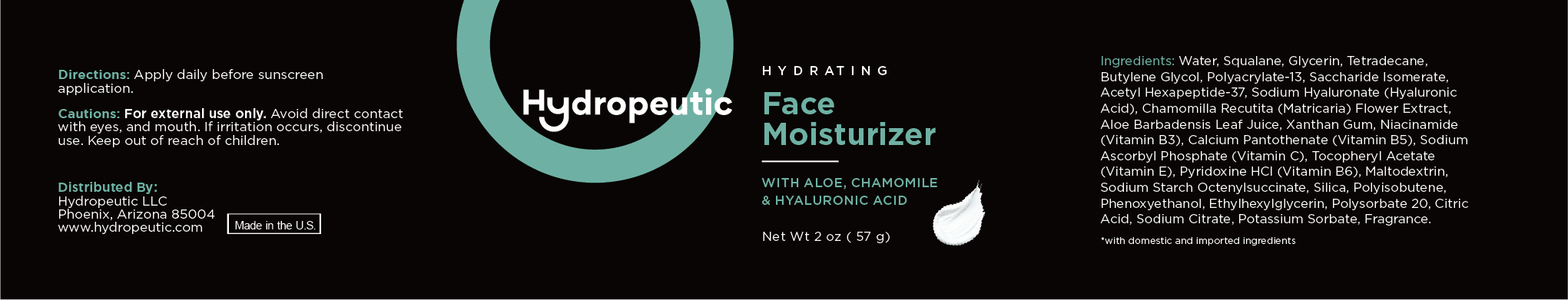 Hydrating Face Moisturizer