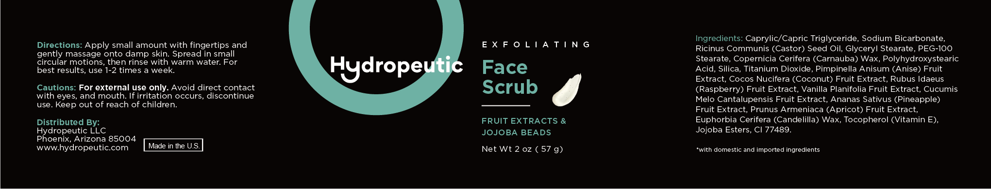 Exfoliating Face Scrub